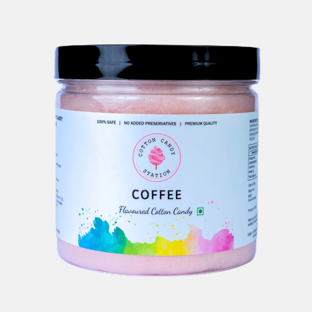 Coffee Cotton Candy Tub
