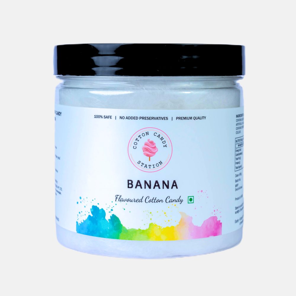 Banana Cotton Candy Tub