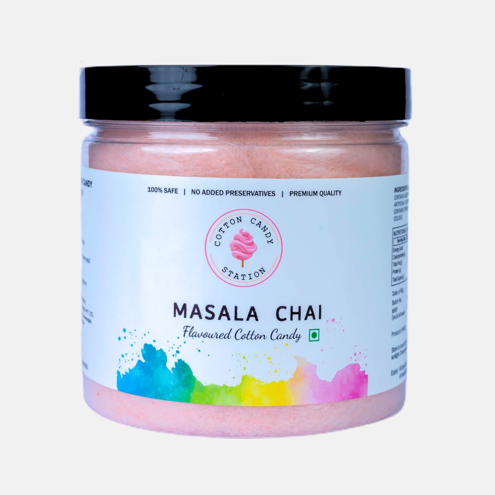 Masala Chai Cotton Candy Tub