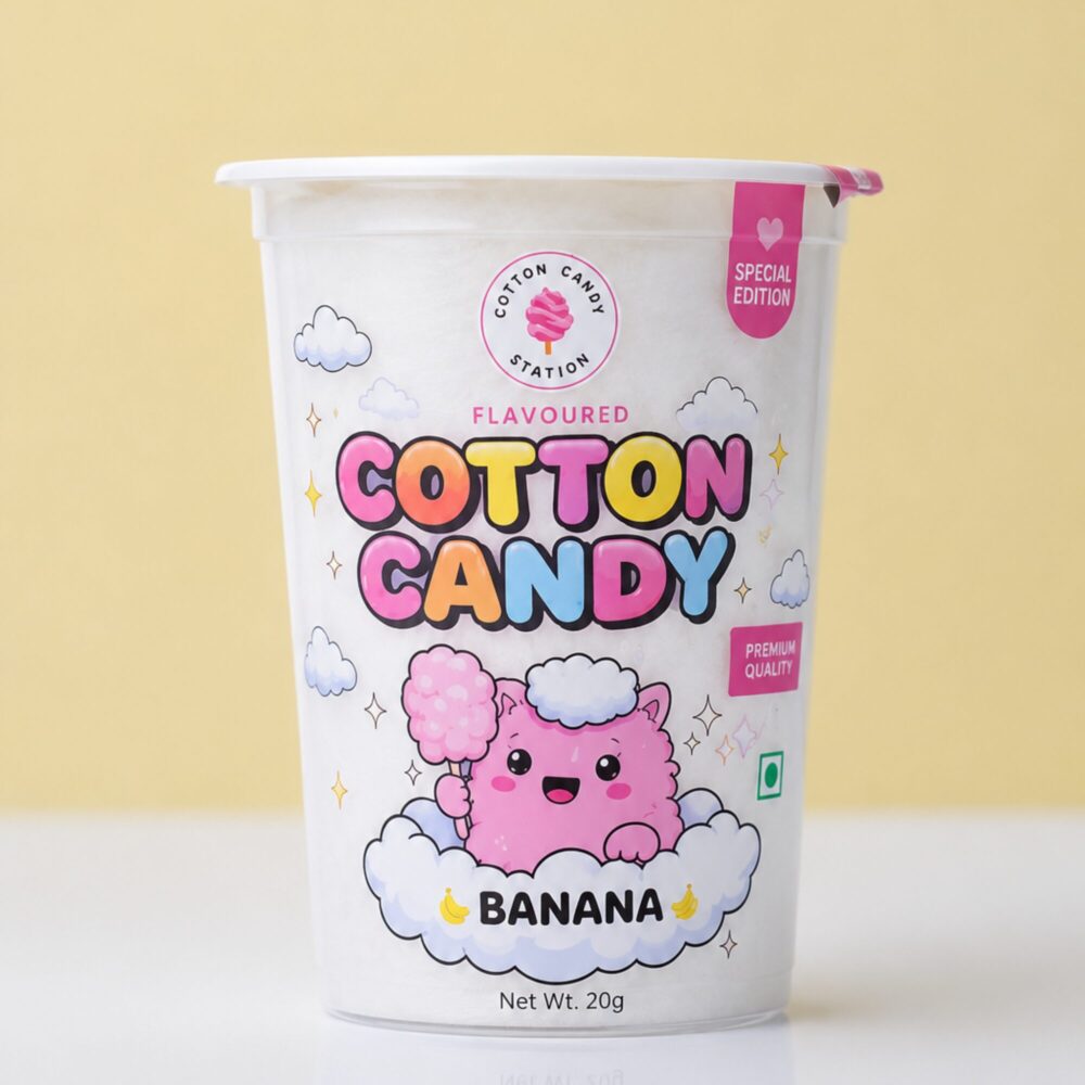 Banana Cotton Candy Tub