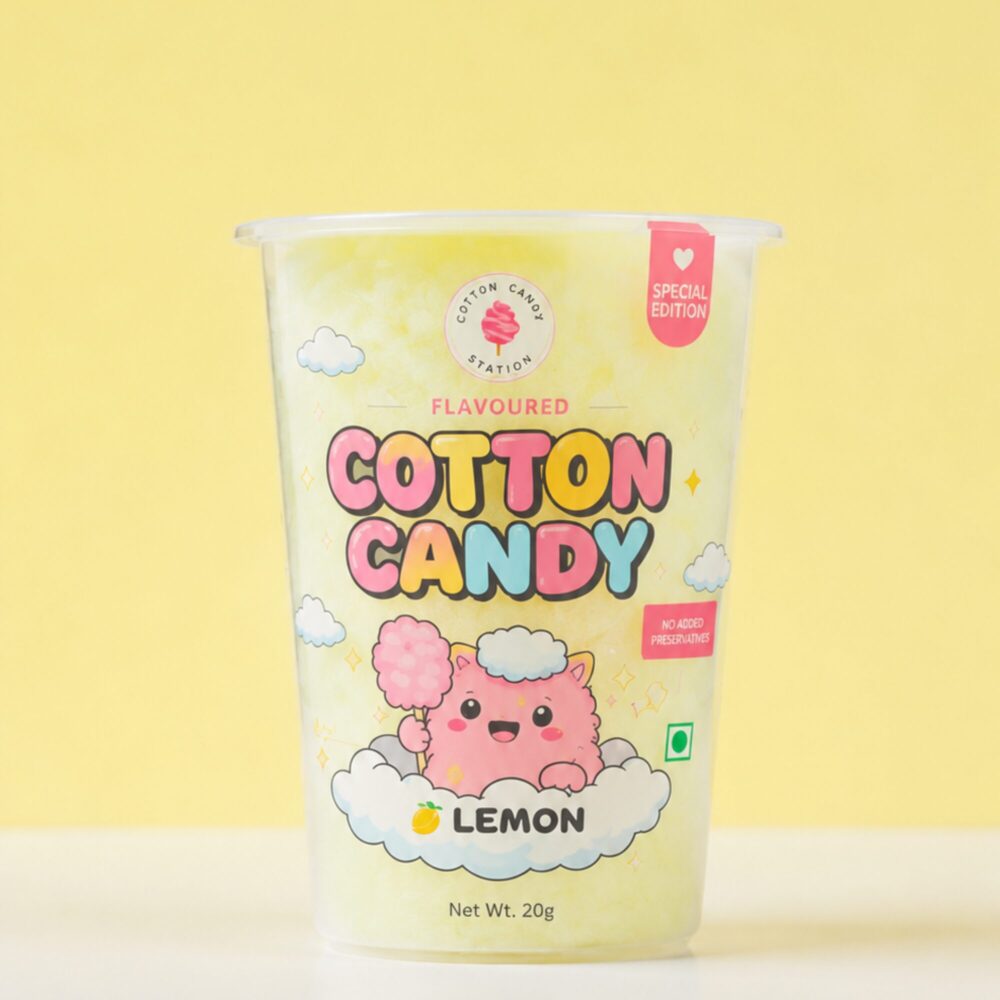 Lemon Cotton Candy Tub