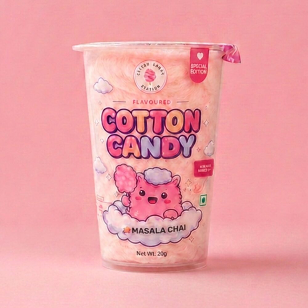 Masala Chai Cotton Candy Tub