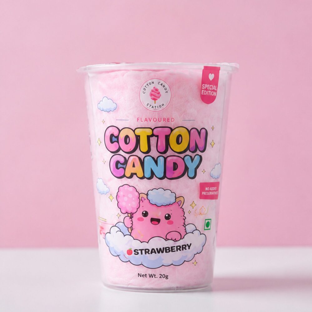 Strawberry Cotton Candy Tub