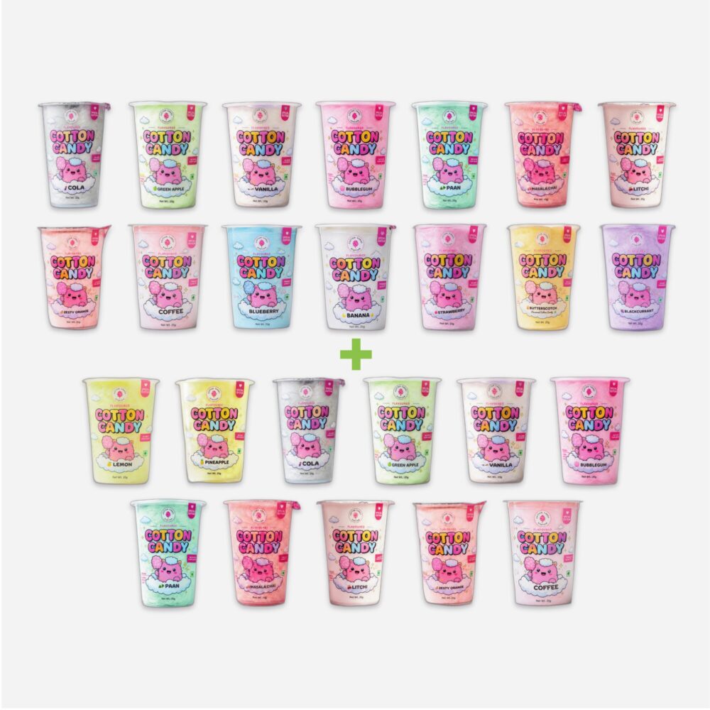Buy 14 Get 11 Free - Cotton Candy Small Tubs Combo