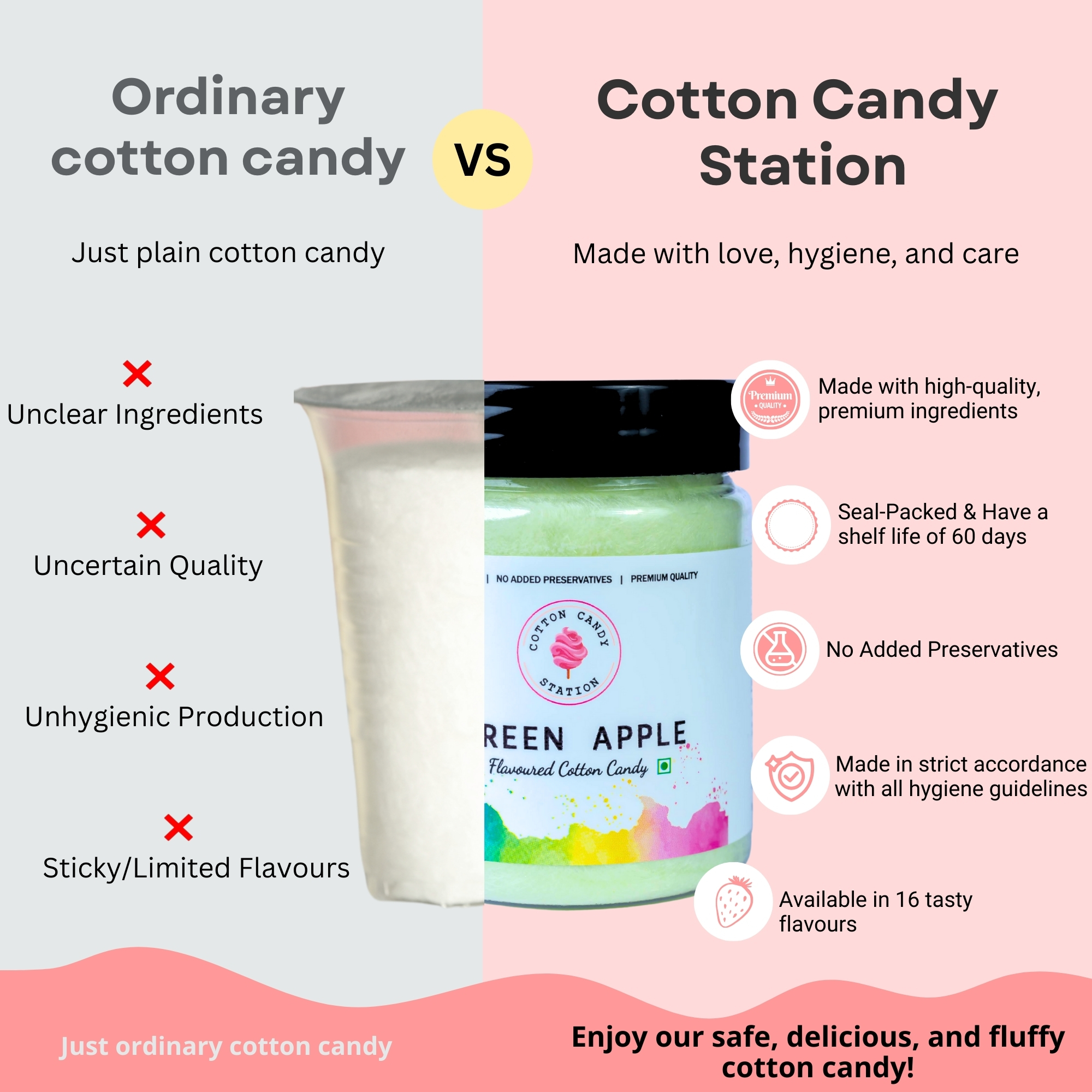 Buy 14 Get 11 Free - Cotton Candy Small Tubs Combo - Image 3
